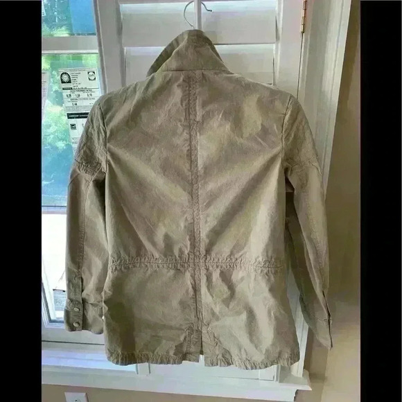 Banana Republic Tan Military style utility jacket - Picture 3 of 5